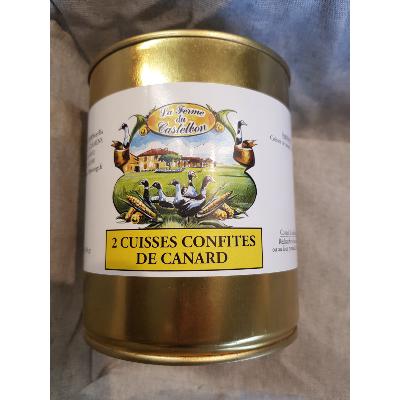 Cuisses de canard confites en boîte