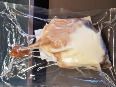 Cuisses de canard confites sous vide